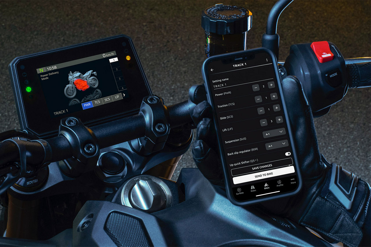 Customisable TRACK YRC settings