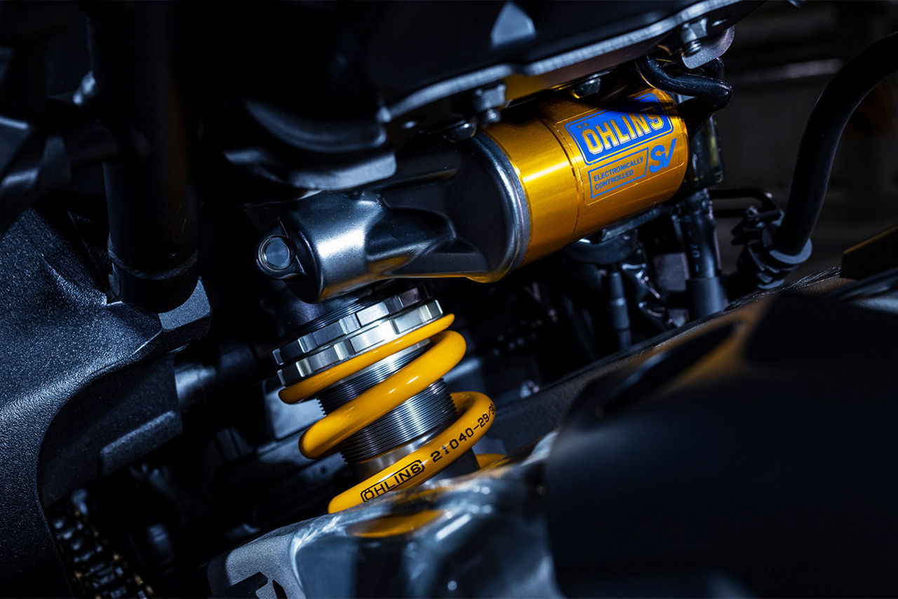 Gen-2 Öhlins electronic suspension