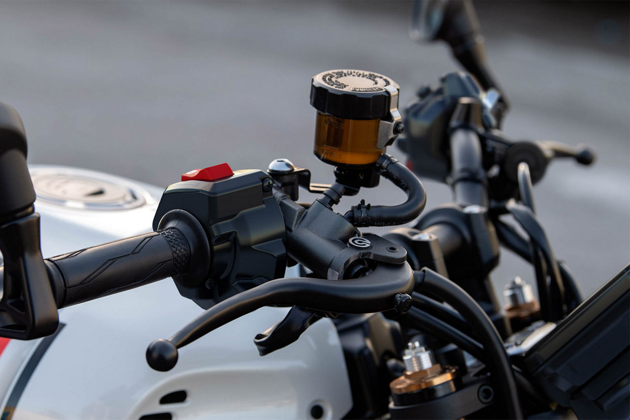 High performance brakes and suspension                                                                                                                                                                                                                    