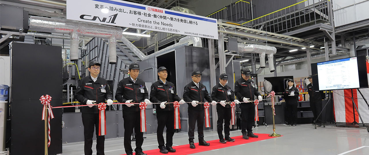 Yamaha Motor Launches Motorcycle Industry's First Carbon-Neutral Paint Line