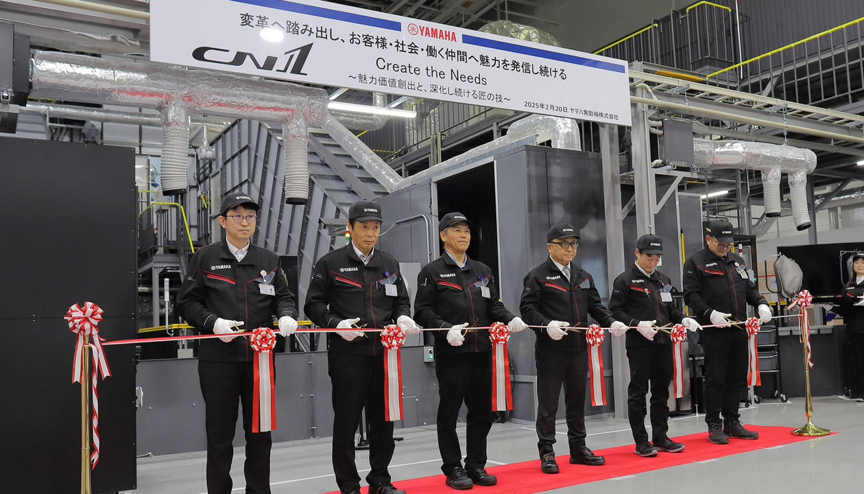 Yamaha Motor Launches Motorcycle Industry's First Carbon-Neutral Paint Line