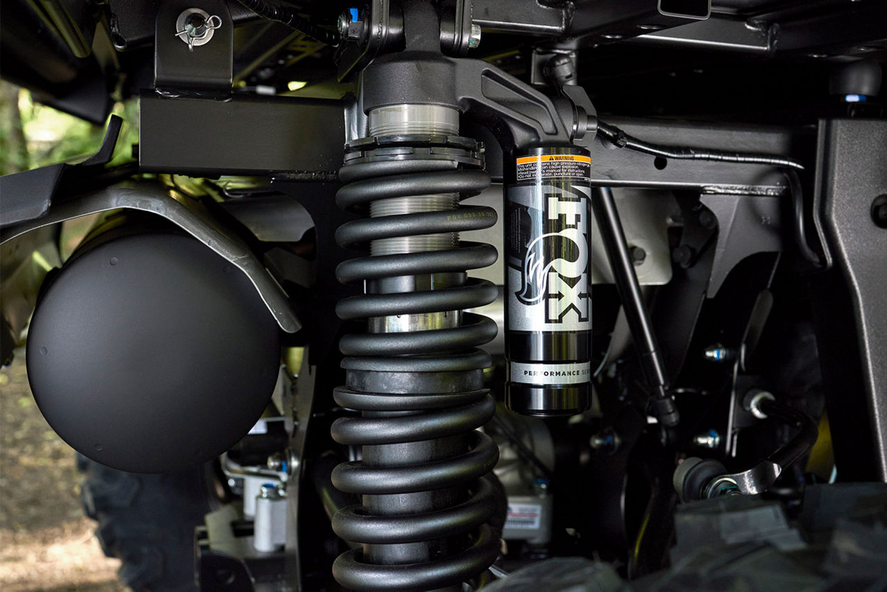 Comfort-focused suspension                                                                                                                                                                                                                                