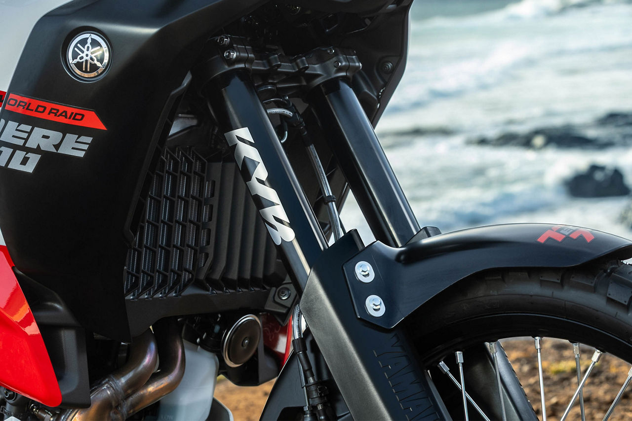 Fully adjustable KYB forks                                                                                                                                                                                                                                