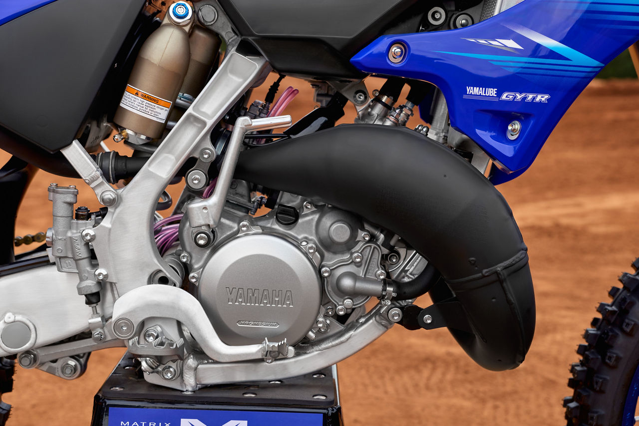 Powerful 2-stroke 125cc engine                                                                                                                                                                                                                            