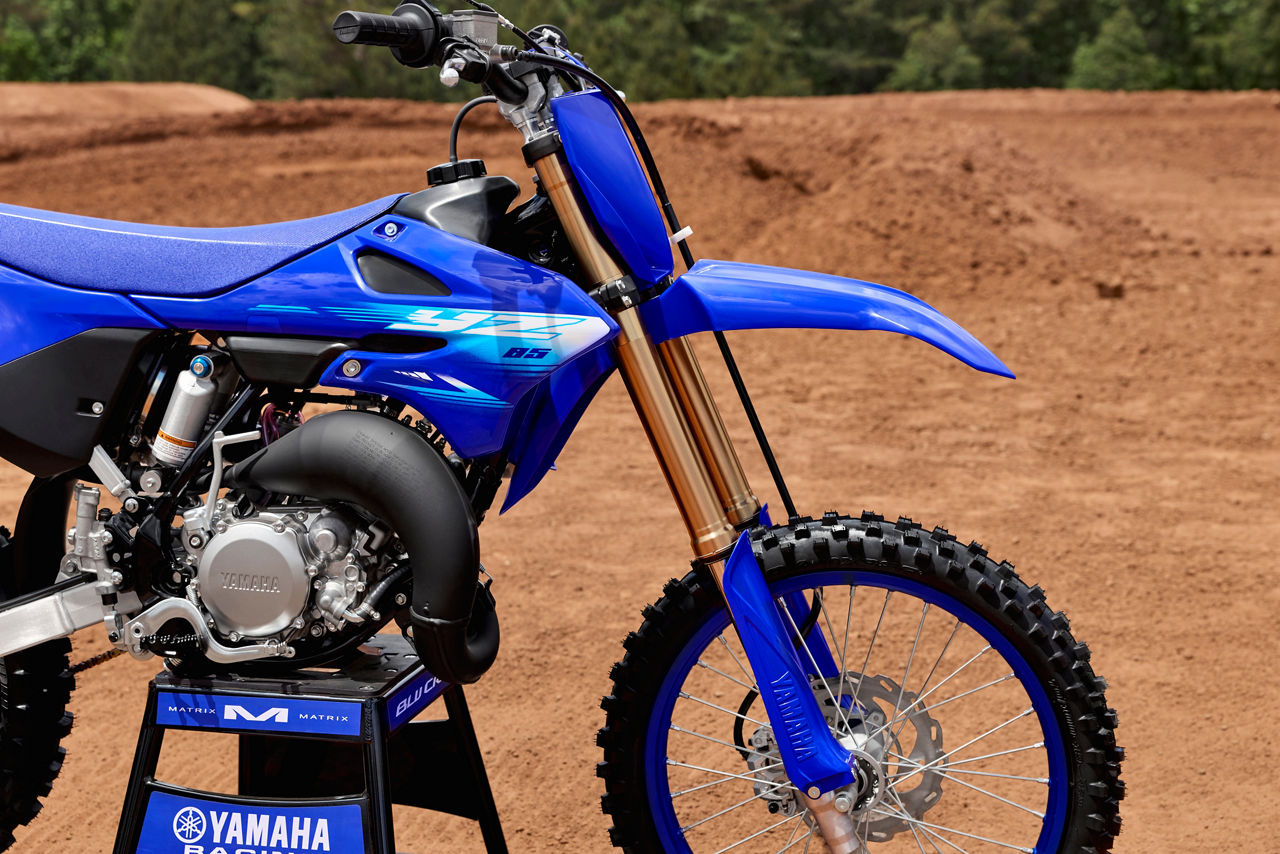 Fully adjustable front forks                                                                                                                                                                                                                              