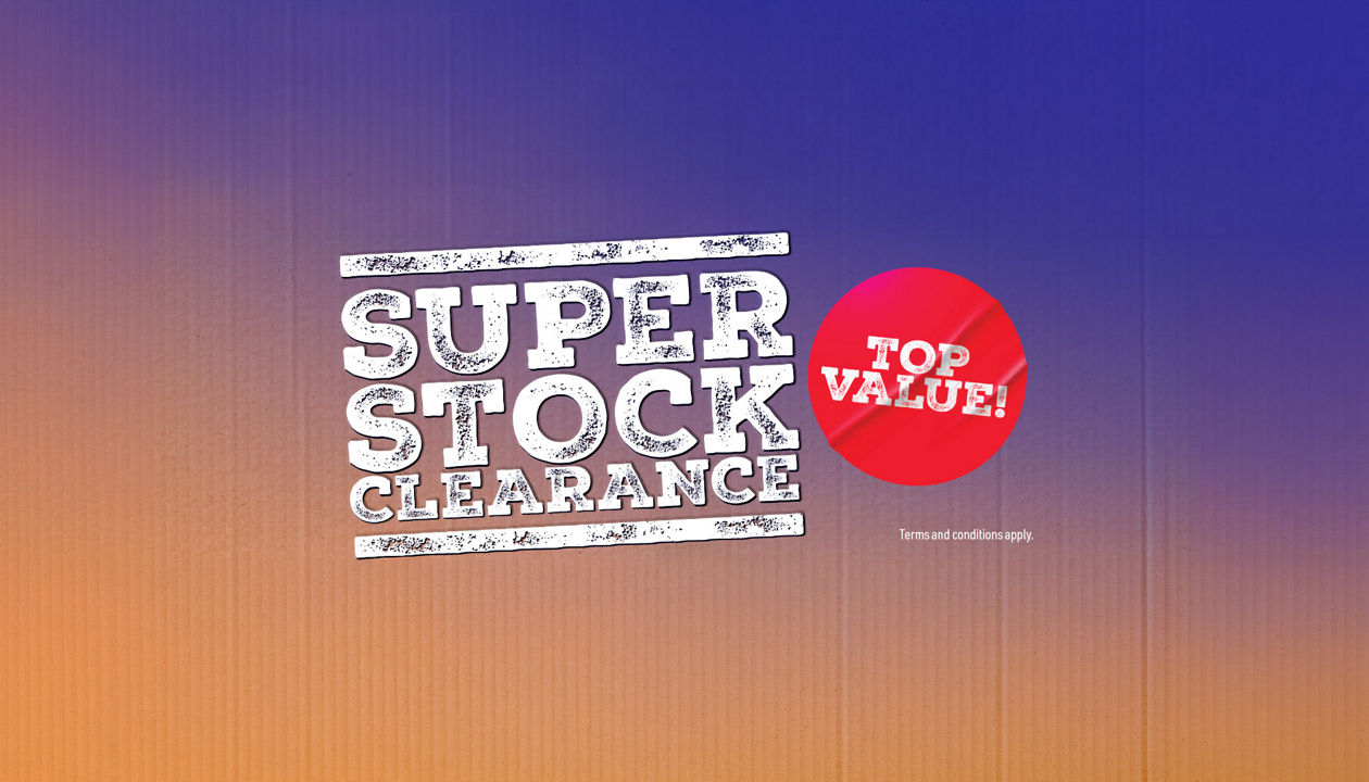 Super Stock Clearance